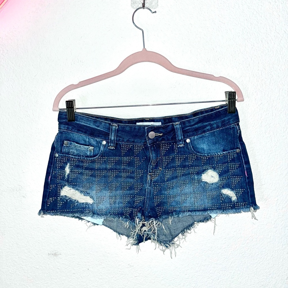 VS Pink Bling Denim shorts